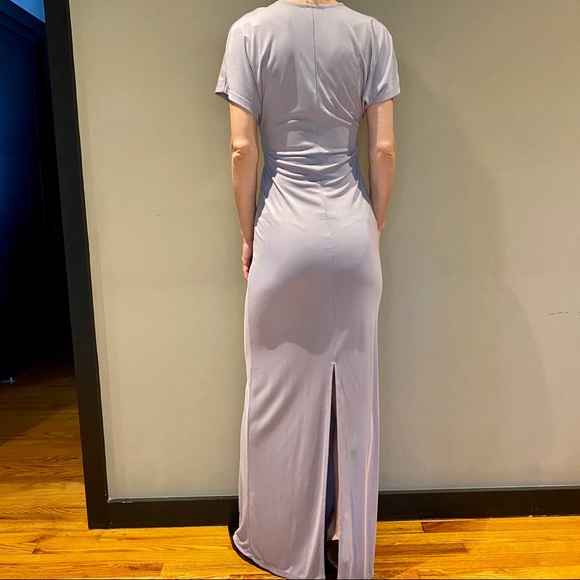 Women, Dress, Maxi Long 2 XS HM Blue Purple pastel - Picture 3 of 6